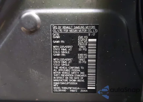 2018 Nissan Rogue S from USA, damaged, VIN KNMAT2MV2JP533554